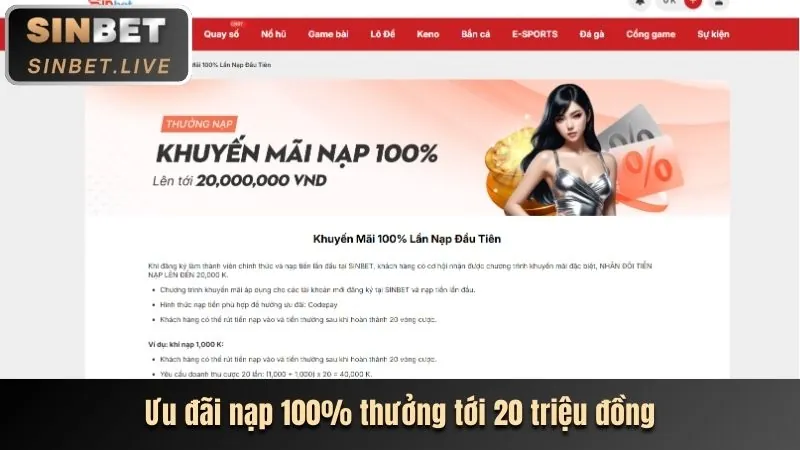 Hộp quà tặng với tiền thưởng, tượng trưng cho khuyến mãi chào mừng c54 game.